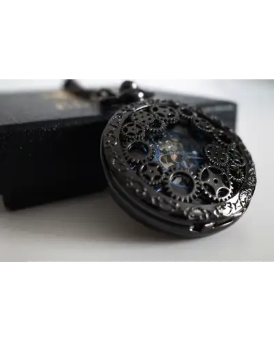 Pocket Watches Victory and Innsbruck Steampunk Pocket Watch Gunmetal The Armstrong Ii £50.00
