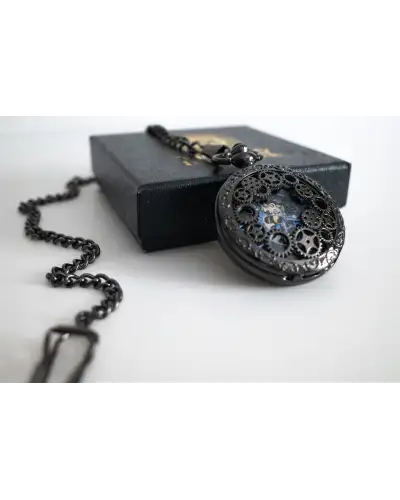 Pocket Watches Victory and Innsbruck Steampunk Pocket Watch Gunmetal The Armstrong Ii £50.00