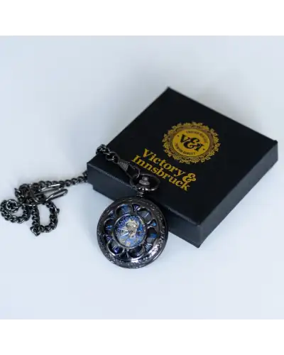 Pocket Watches Victory and Innsbruck Steampunk Pocket Watch Gunmetal The Armstrong £50.00