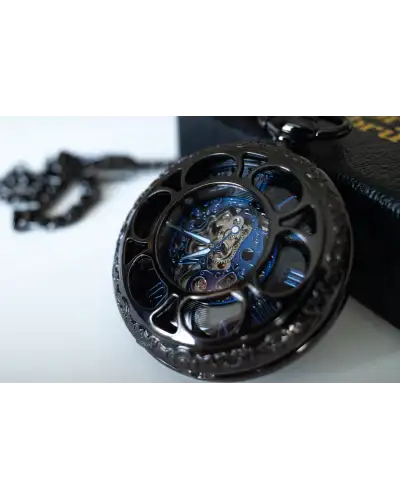Pocket Watches Victory and Innsbruck Steampunk Pocket Watch Gunmetal The Armstrong £50.00