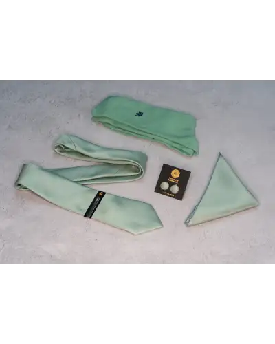 Tie Gift Sets Victory and Innsbruck Sage Green Textured Tie Set £50.00