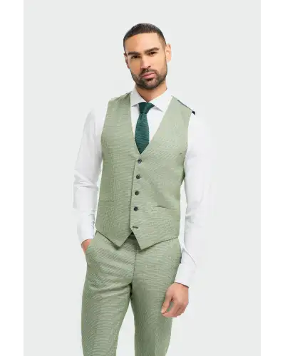 Waistcoats Victory and Innsbruck Caridi Sage Waistcoat £69.00