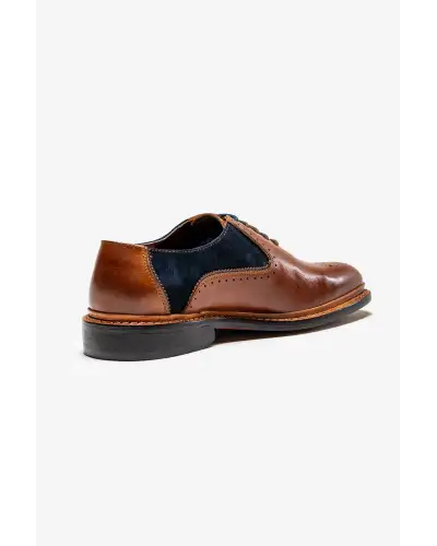 Shoes Victory and Innsbruck Brentwood Shoes Tan Navy £65.00