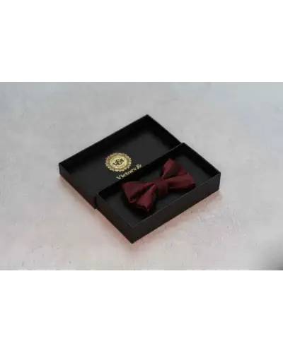 Bow Ties Victory and Innsbruck BoyS Burgundy Red Textured Bow Tie £21.00