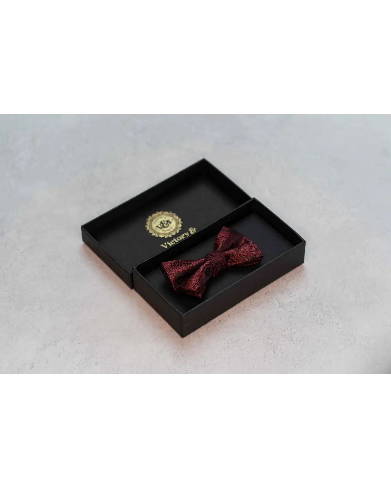 Bow Ties Victory and Innsbruck BoyS Burgundy Red Paisley Bow Tie £21.00