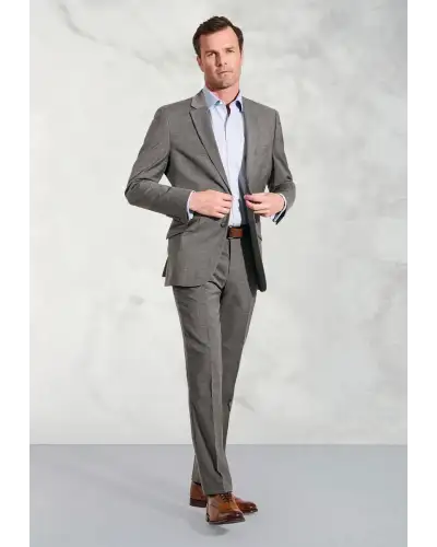 Waistcoats Brook Taverner Tailored Fit Avalino Grey Suit - Waistcoat Optional £197.00