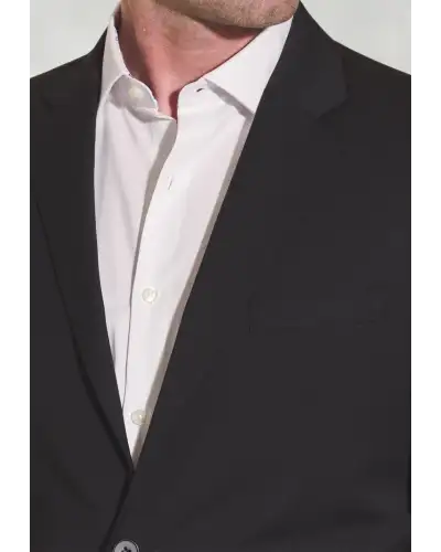 Waistcoats Brook Taverner Tailored Fit Avalino Black Suit - Waistcoat Optional £197.00