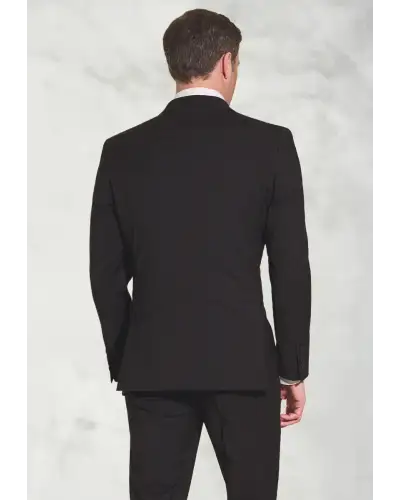 Waistcoats Brook Taverner Tailored Fit Avalino Black Suit - Waistcoat Optional £197.00