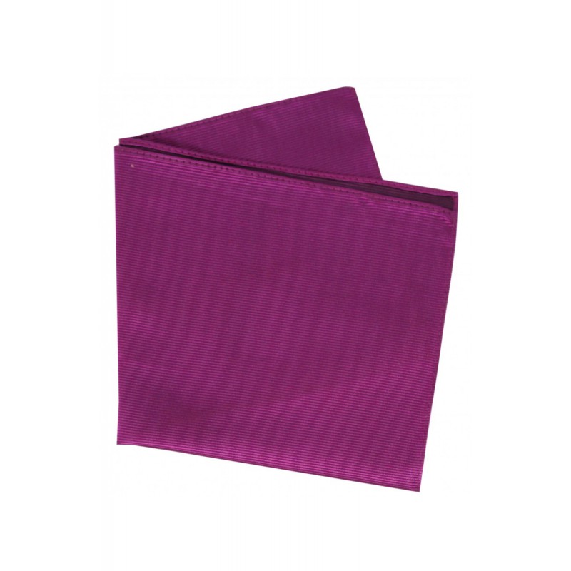 Pocket Square Soprano Ties Soprano Plain Cerise Diagonal Twill Mens Silk Pocket Square-ST-HANKWS-CERISE £15.00