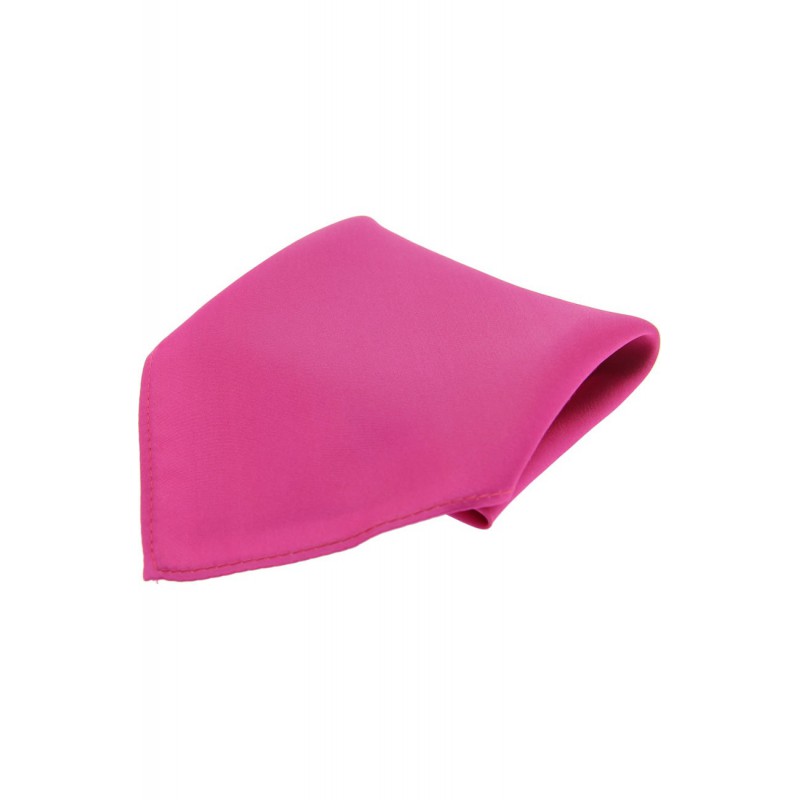 Pocket Square Soprano Ties Soprano Plain Fuchsia Diagonal Twill Mens Pocket Square-ST-HANKWQ-FUCHSIA £15.00