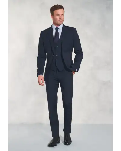 Waistcoats Brook Taverner Tailored Fit Avalino Navy Suit - Waistcoat Optional £197.00