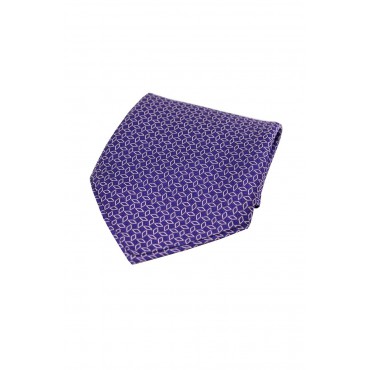 Pocket Square Soprano Ties Soprano Pink Diamond Link Pattern On Navy Ground Silk Pocket Square £15.00