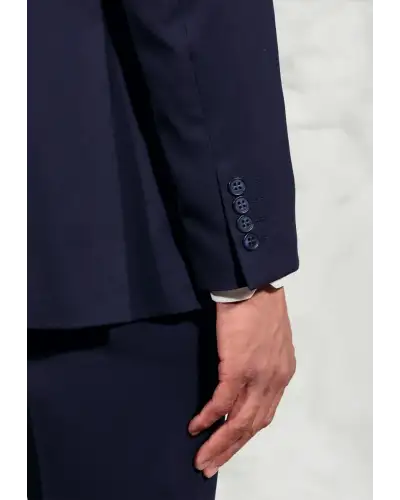 Suits Brook Taverner Tailored Phene Fit Navy Suit £134.00