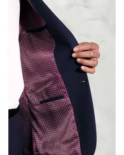 Suits Brook Taverner Tailored Phene Fit Navy Suit £134.00