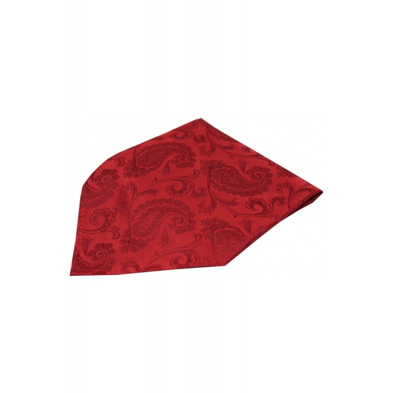 Pocket Square Soprano Ties Soprano Red Paisley Mens Silk Pocket Square £15.00