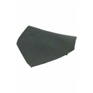 Pocket Square Soprano Ties Soprano Plain Charcoal Diagonal Twill Mens Silk Pocket Square-ST-HANK-CHARCOAL £15.00