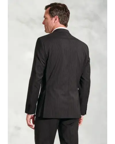 Waistcoats Brook Taverner Tailored Fit Avalino Charcoal Pinstripe Suit - Waistcoat Optional £197.00