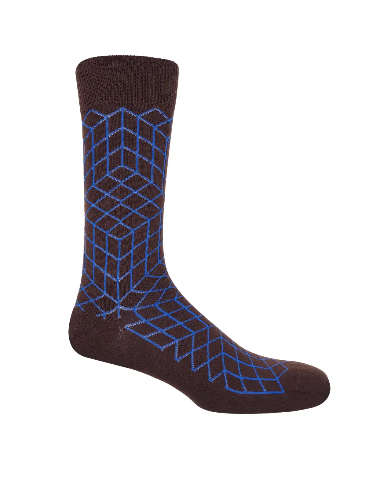 Men PEPER HAROW Puzzle Mens Socks - Brown £16.00