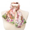 Scarves Fox and Chave Gather Ye Rosebuds Silk Habotai Scarf £42.00