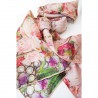 Scarves Fox and Chave Gather Ye Rosebuds Silk Habotai Scarf £42.00