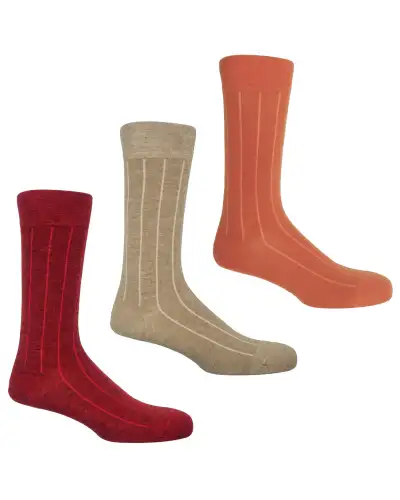 Men PEPER HAROW Cashmere Mens Socks Bundle - Sunset £60.00