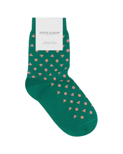 Women PEPER HAROW Confetti Womens Socks - Teal £13.00