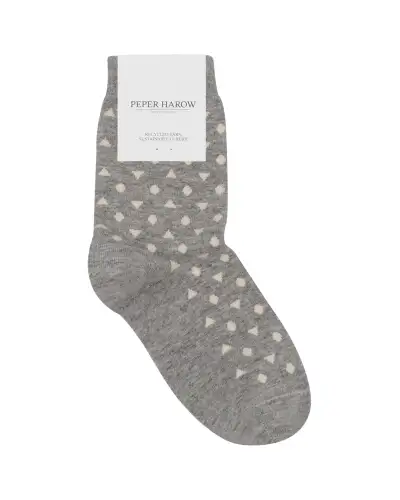 Women PEPER HAROW Confetti Womens Socks - Grey £13.00