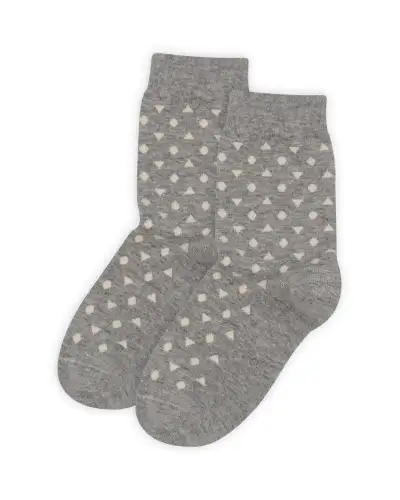 Women PEPER HAROW Confetti Womens Socks - Grey £13.00
