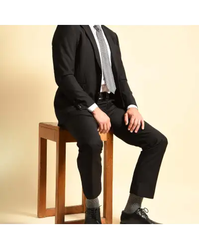 Gents PEPER HAROW Grey Lux Taylor Tie Socks Mens Gift Box £77.00