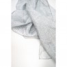 Scarves Fox and Chave Victorian Lace Silk Habotai Scarf Grey £42.00