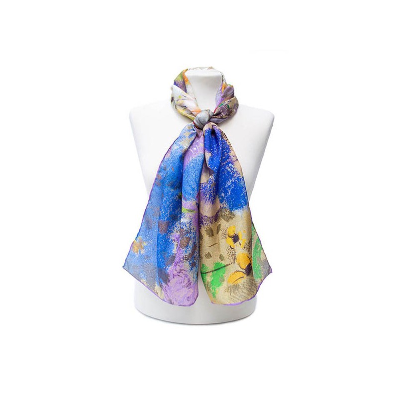 Scarves Fox and Chave Redon Violette Heymann Silk Habotai Scarf £42.00