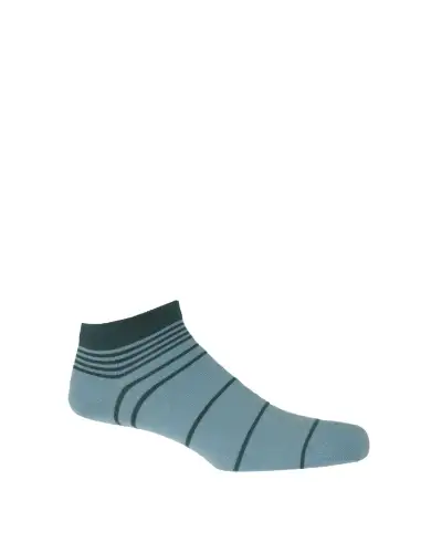 Gents PEPER HAROW Mens Trainer Socks Gift Box - Retro Stripe £76.00