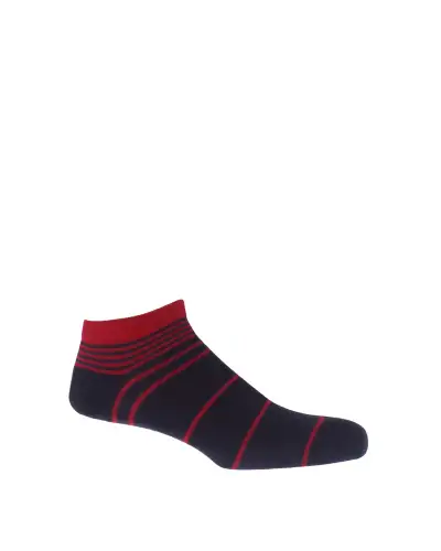 Gents PEPER HAROW Mens Trainer Socks Gift Box - Retro Stripe £76.00
