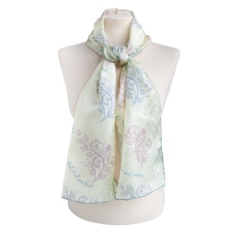 Scarves Fox and Chave Jane Austen Silk Habotai Scarf £42.00