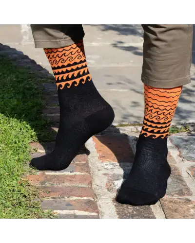 Men PEPER HAROW MenS Orange Sock Bundle - Organic £46.00