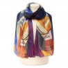 Scarves Fox and Chave Juan Gris Guitars Silk Habotai Scarf £42.00