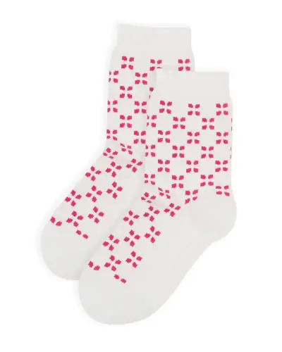 Women PEPER HAROW Cambridge Womens Socks - White £15.00