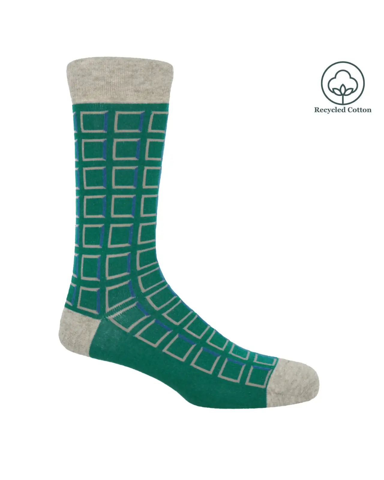 Men PEPER HAROW Cube Mens Socks - Teal £14.00