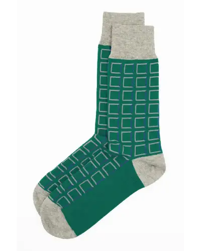 Men PEPER HAROW Cube Mens Socks - Teal £14.00