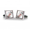 Others Fox and Chave Rugby Ball - Cymru Cufflinks £29.00