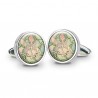 Others Fox and Chave Mucha Wallpaper Cufflinks £29.00