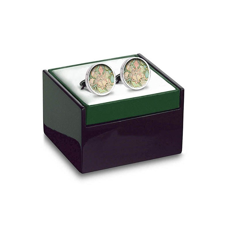 Others Fox and Chave Mucha Wallpaper Cufflinks £29.00