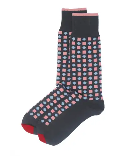 Men PEPER HAROW Diamonds Mens Socks - Grey £16.00