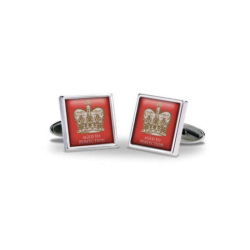 Others Fox and Chave Crown Aged To Perfection Cufflinks £29.00