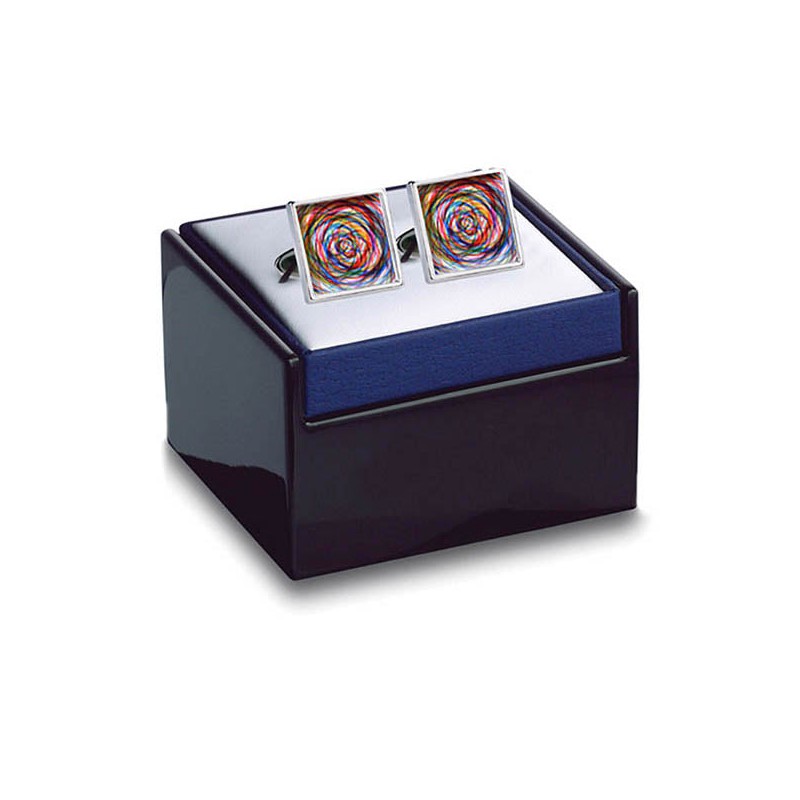 Others Fox and Chave Colour Swirl Cufflinks £29.00