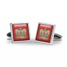 Others Fox and Chave Crown Red Cufflinks £29.00