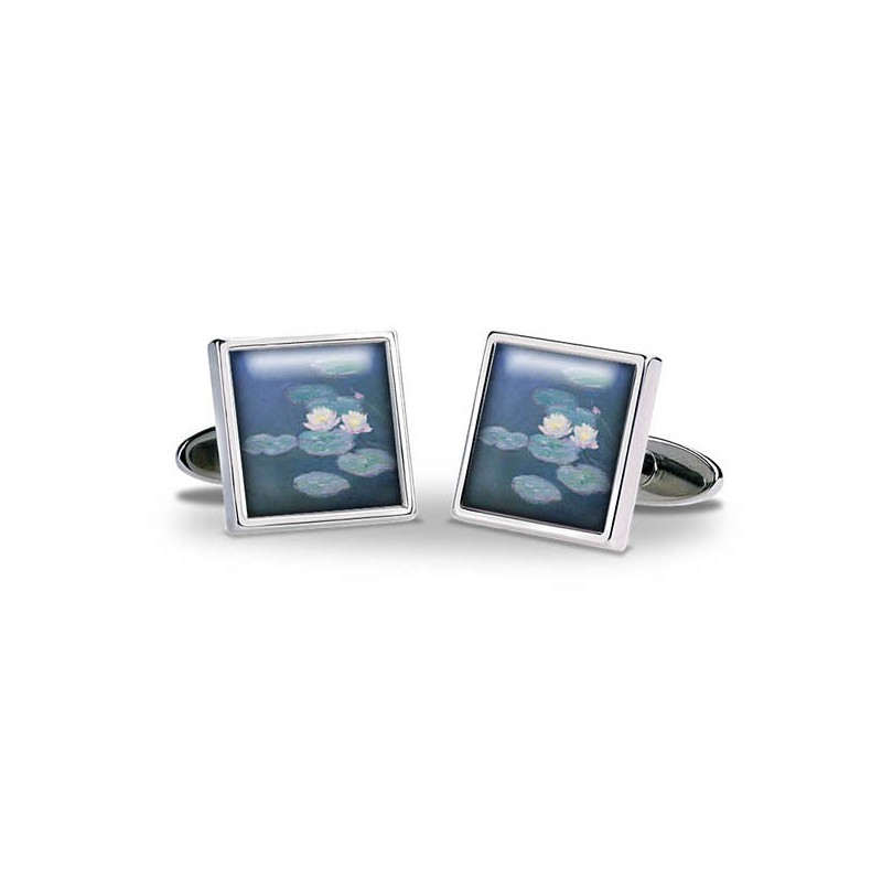 Others Fox and Chave Monet Waterlilies Cufflinks £29.00