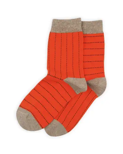 Women PEPER HAROW Dash Womens Socks - Orange £13.00