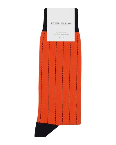 Men PEPER HAROW Dash Mens Socks - Orange £14.00