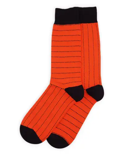 Men PEPER HAROW Dash Mens Socks - Orange £14.00